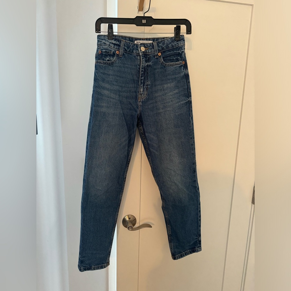 Zara High Waisted Jeans